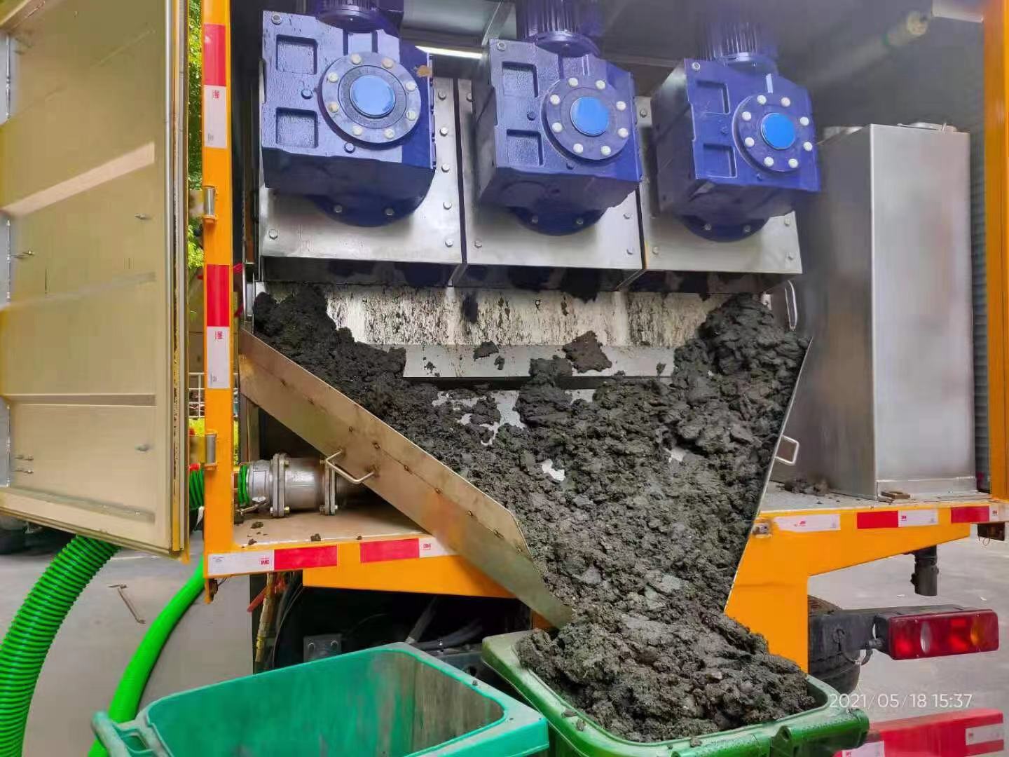 佳县化粪池清掏城市维护站-泥浆净化干湿分离处理